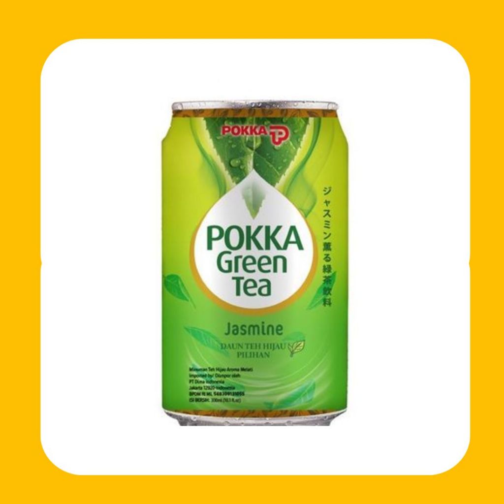 

Pokka Jasmine Green Tea Can 300ml