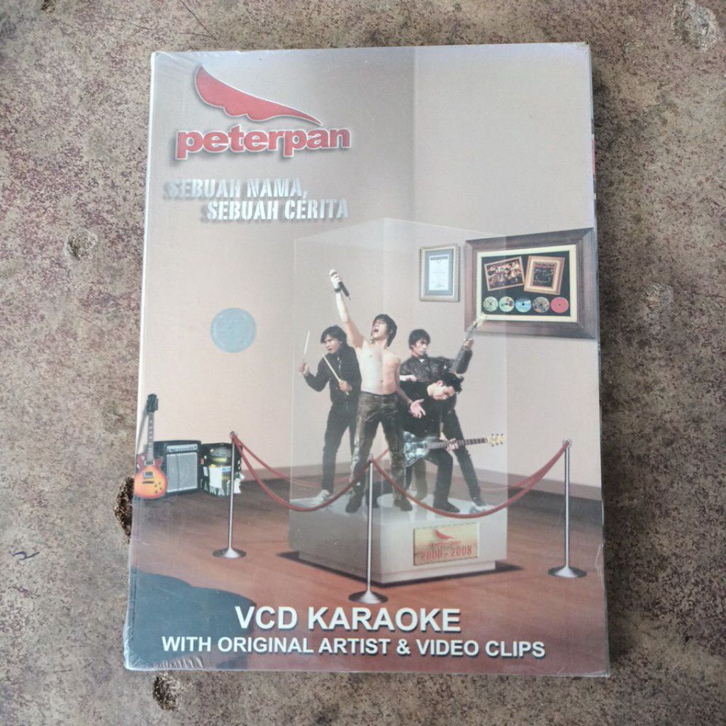 Vcd ori Peterpan Sebuah Nama Sebuah Cerita 2 disc (segel)