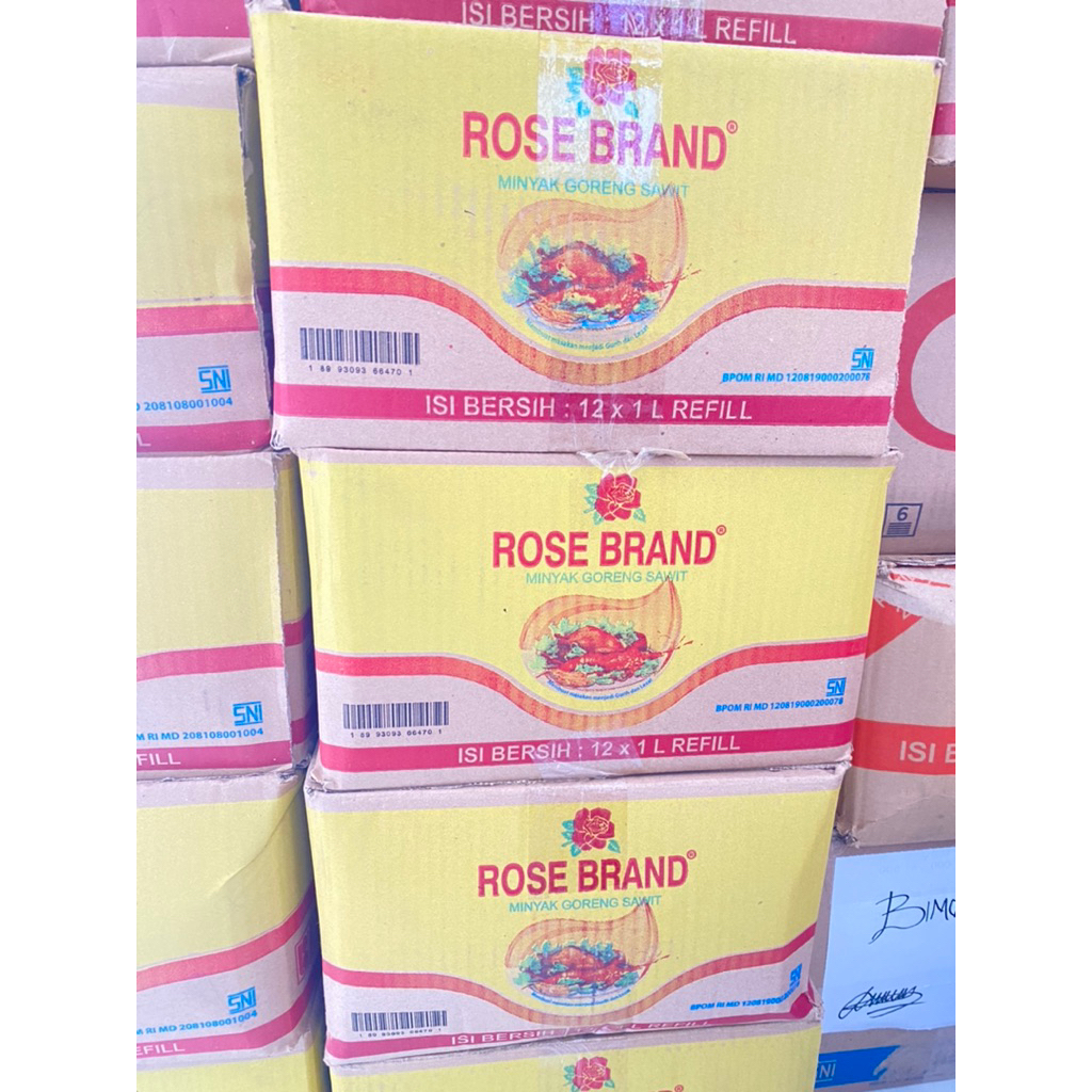 

Minyak Goreng Rose Brand 1L 1 Dus
