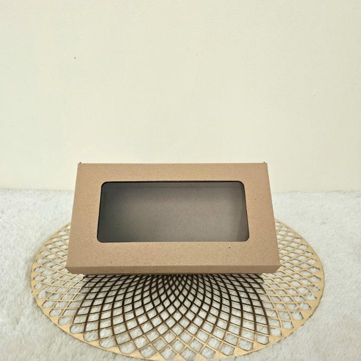 

(10 Pcs)Kotak Kue Brownies 22x12x7cm Box Kue Bolu Gulung Dus Roll Cake Packaging