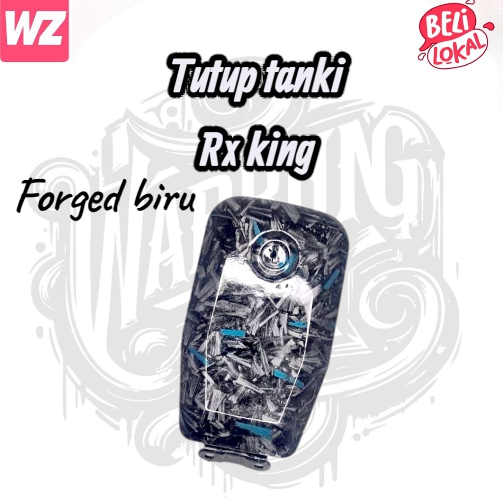 carbon tutup tangki rx king