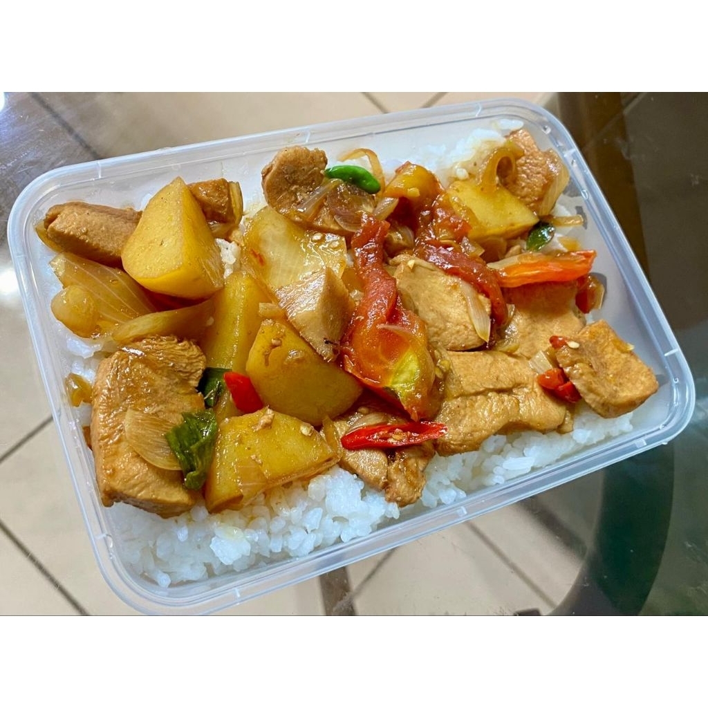 

rice box nasi ayam kecap