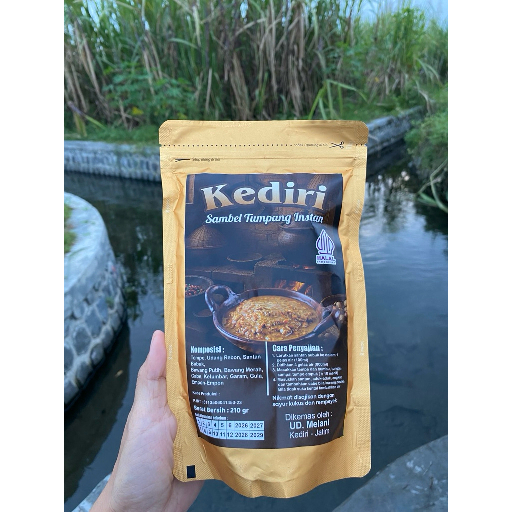 

Sambel Tumpang Instan Khas Kediri Berat 210 Gram