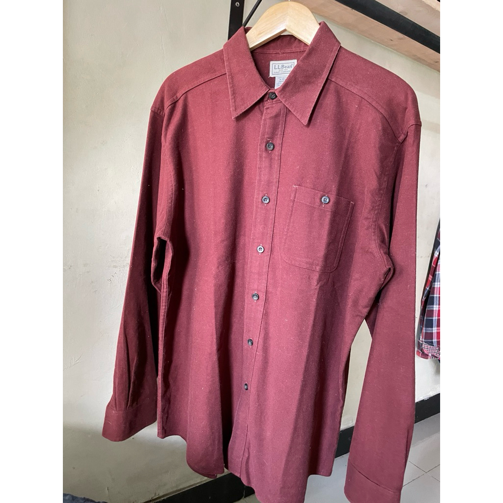 kemeja second brand original/LL Bean