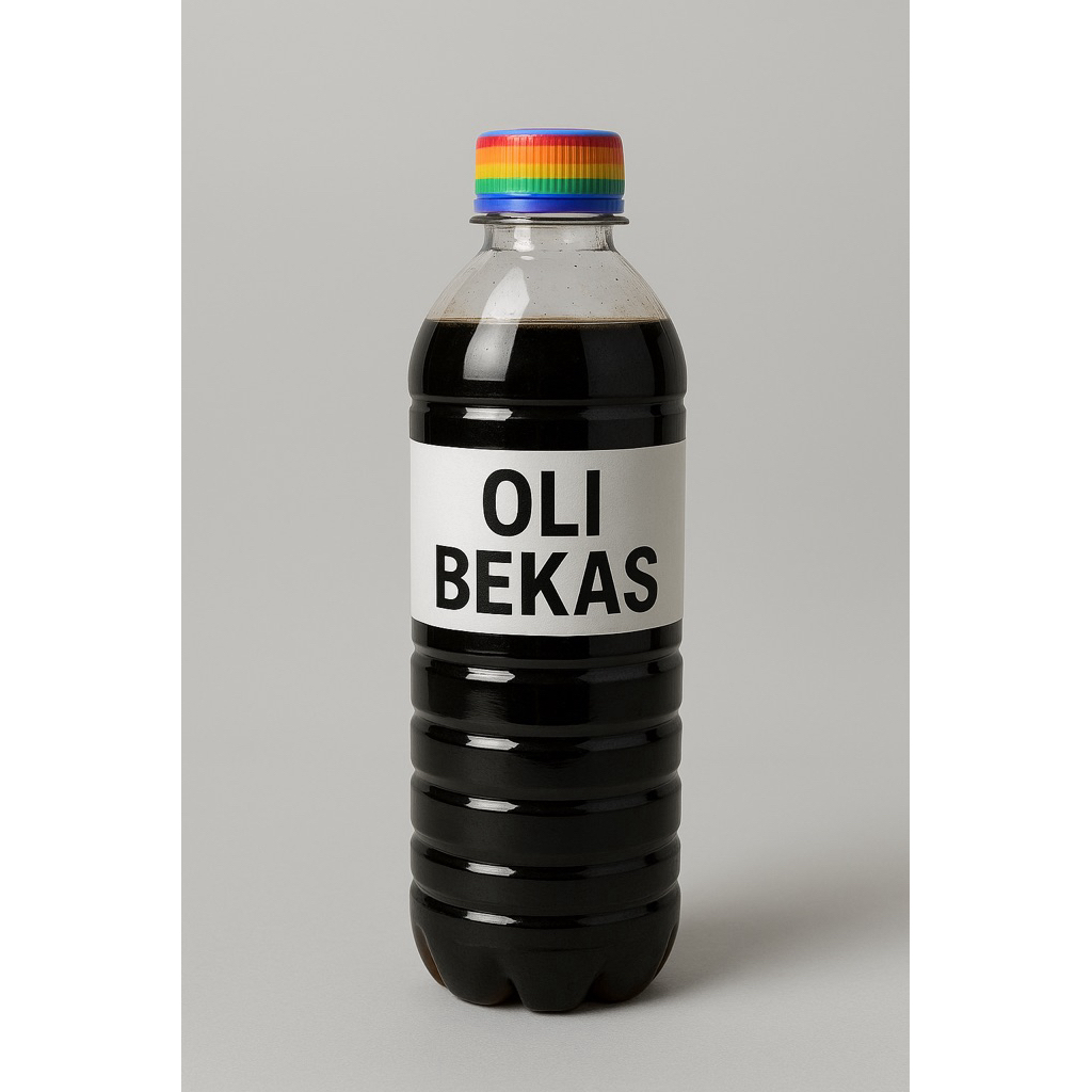 

oil bekas kelas 5 (600ml)