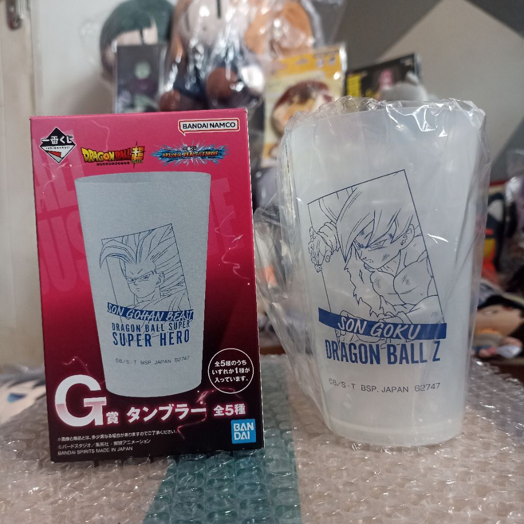Gelas Son Goku Dragon Ball Ichiban Kuji