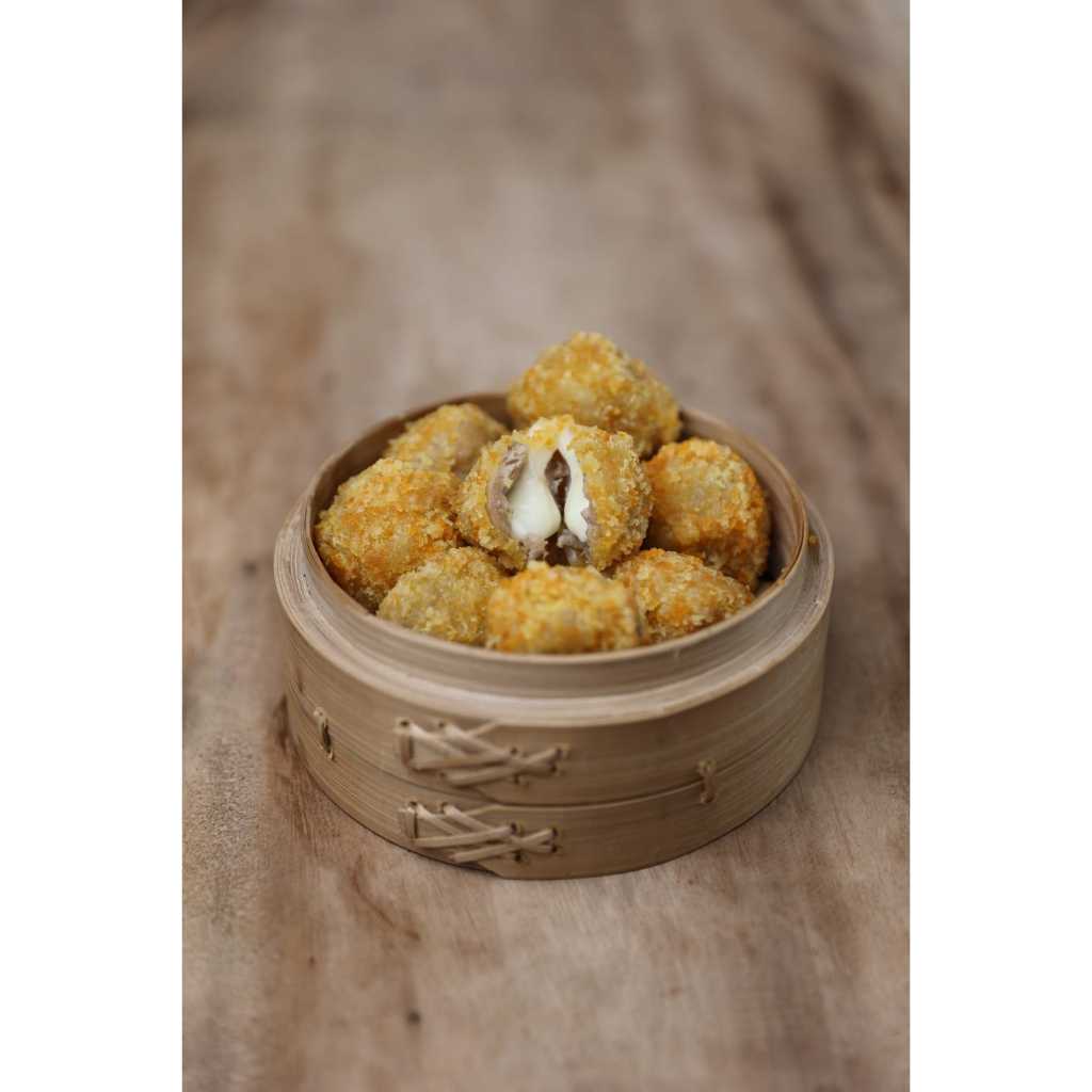 

Bola Ayam Udang Mozarella/FROZEEN FOOD/HALAL FOOD/KEJU LUMER