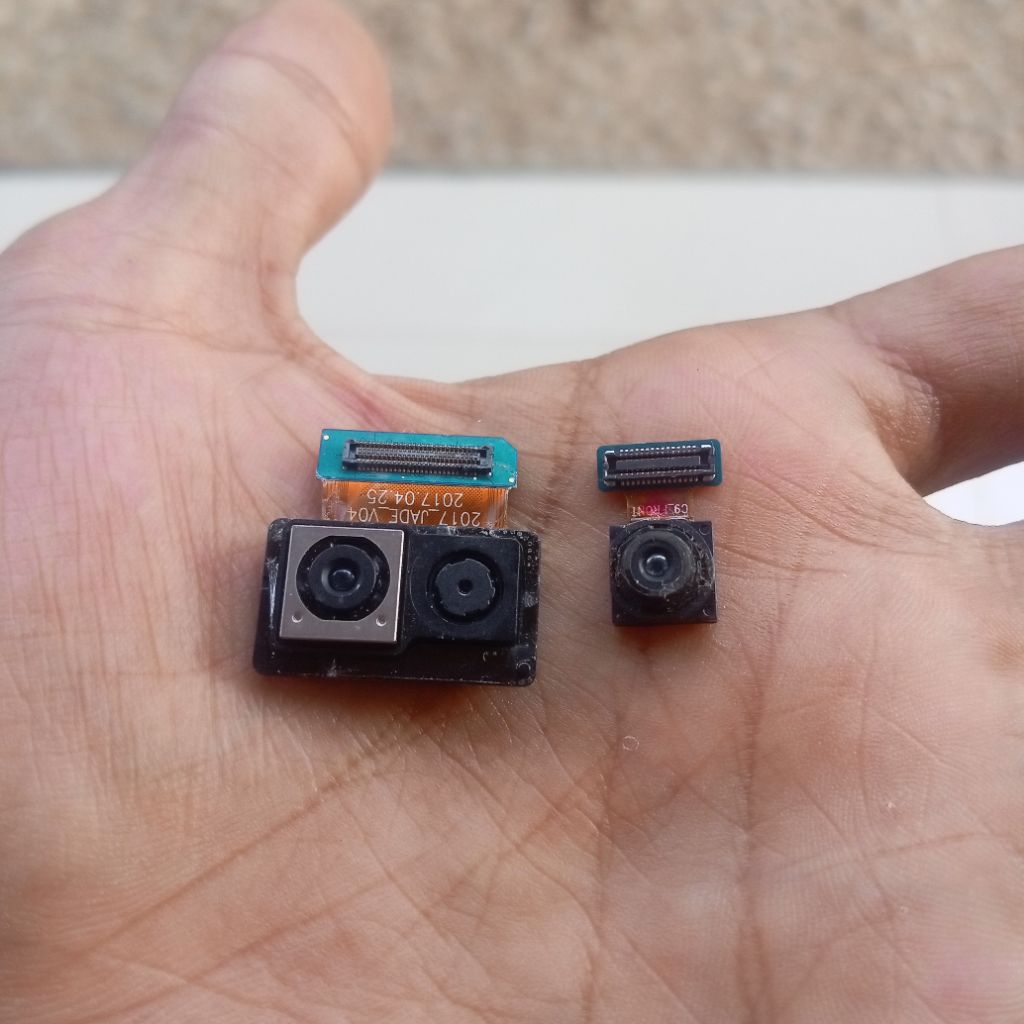 KAMERA SAMSUNG J7 PLUS DEPAN/BELAKANG ASLI COPOTAN NORMAL