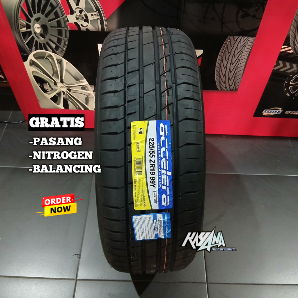Ban Mobil R19 Mazda Cx5 225/55 R19 Accelera Iota St68 Ban Mobil Standart 225 55 19