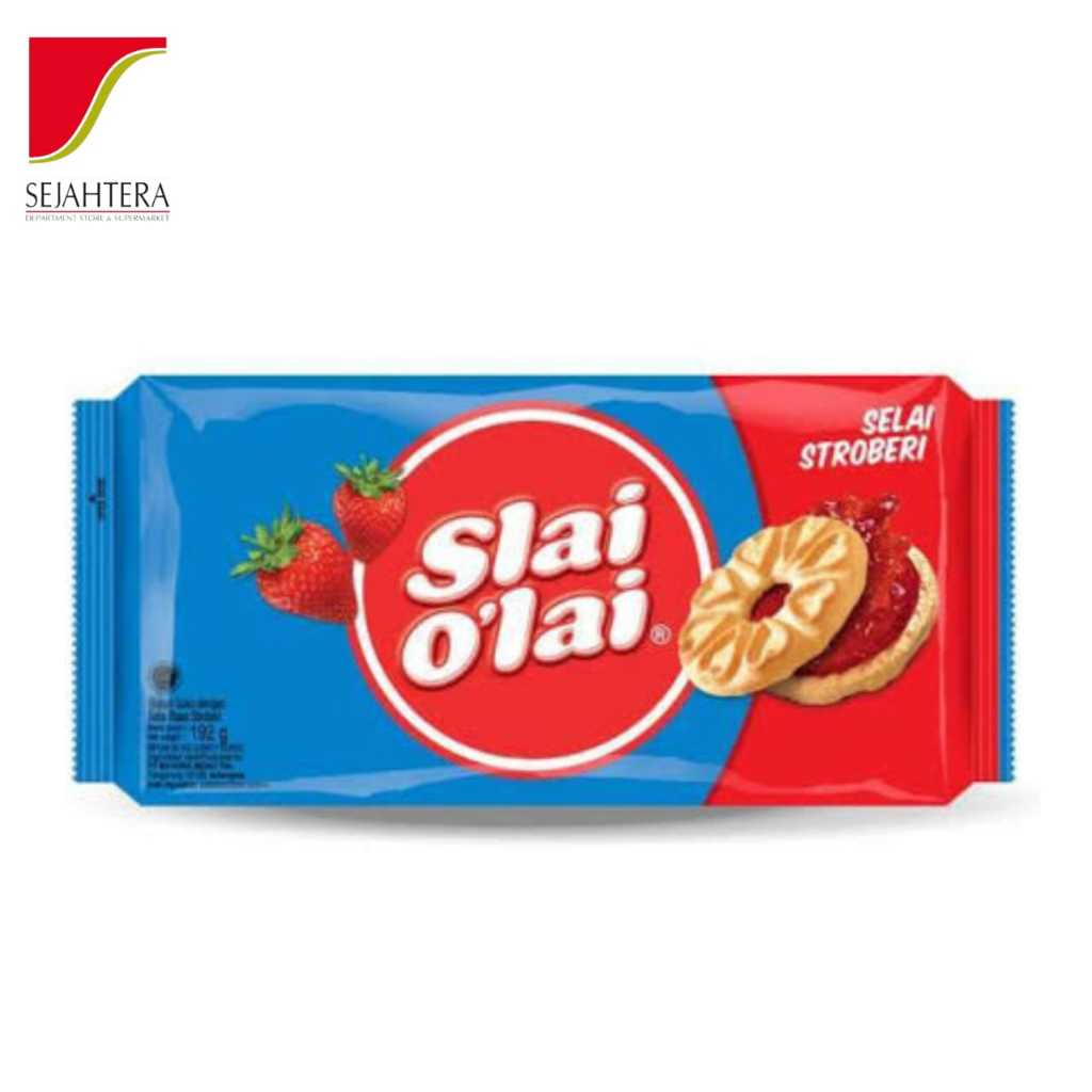 

Slai O Lai Biskuit Selai Strawberry Family Pack 192 gr / Biskuit