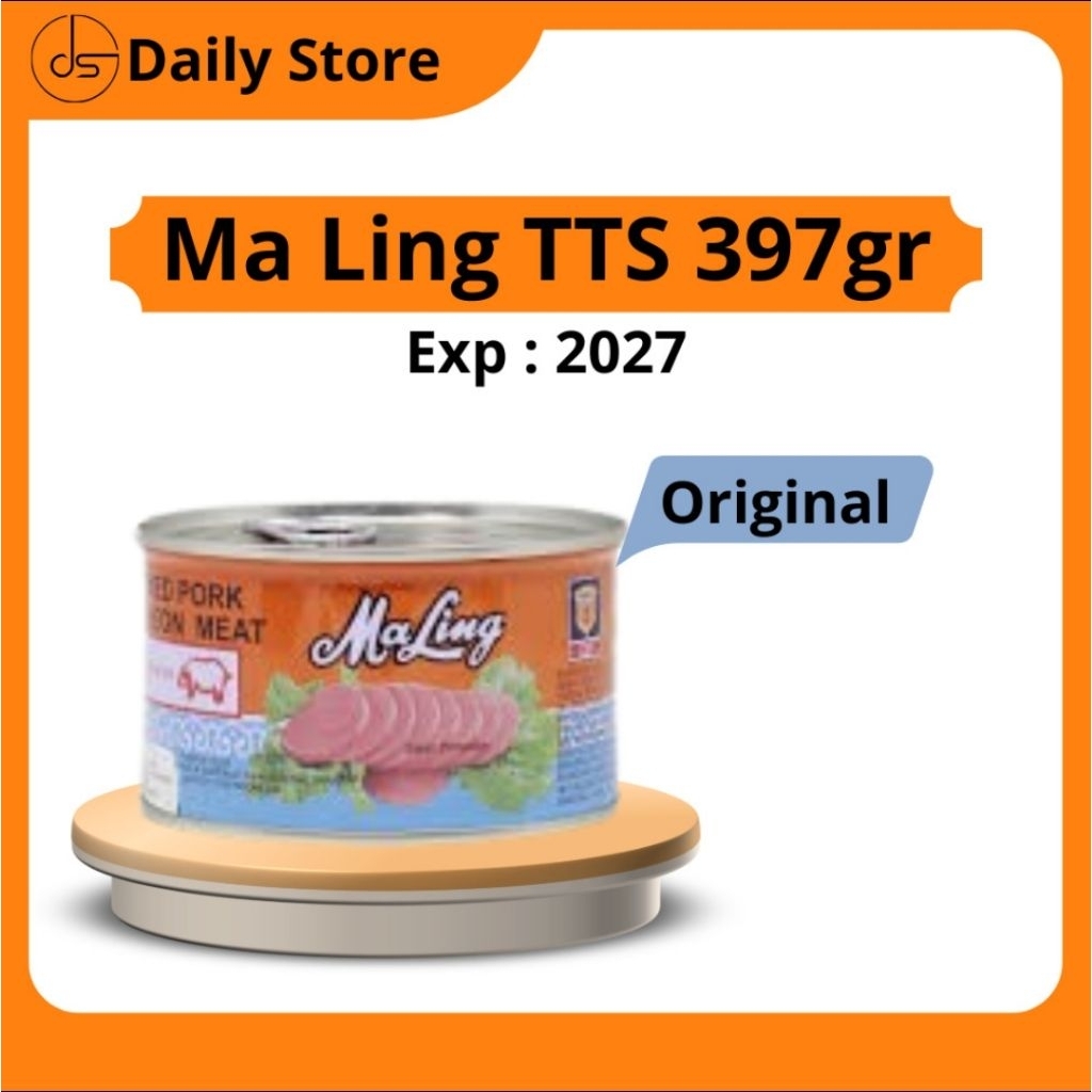 

Maling TTS Pork Luncheon Meat 397gr Exp September 2027