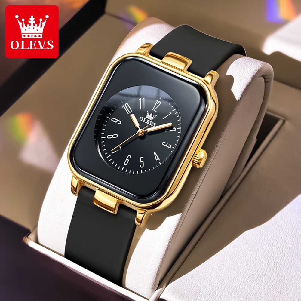 OLEVS Jam Tangan Wanita Anti Air Original Olahraga Cewek Luminous Women Watch Model 9961