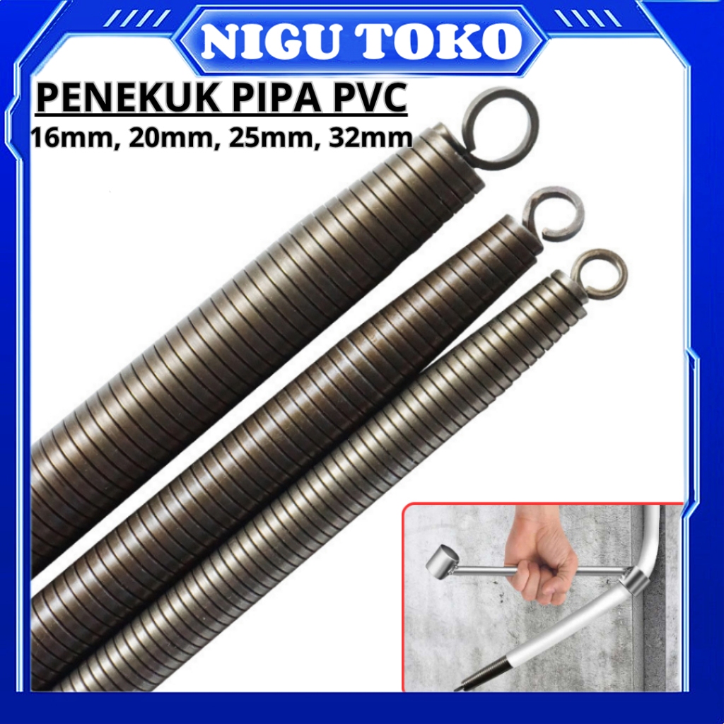 16/20/25/32mm Penekuk Pipa PVC/Bending Spring Pipe/Pembengkok Conduit Listrik Spiral