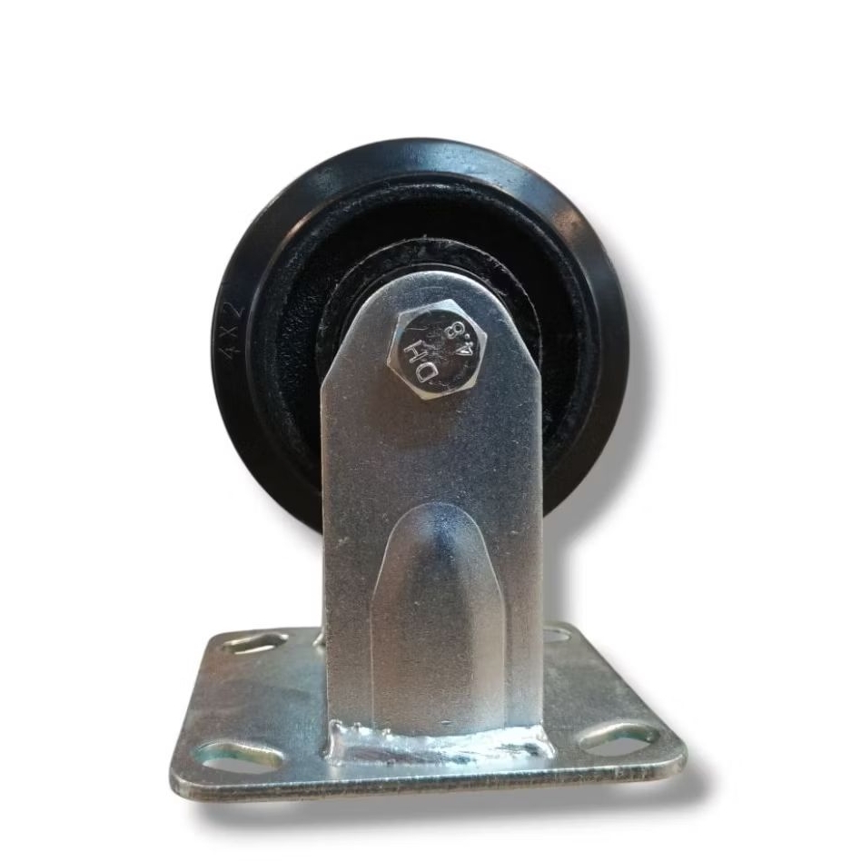 RODA TROLI - RODA KARET HEAVY DUTY 4 INCH - MATI/RIGID