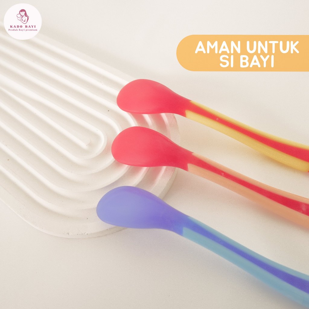 Sendok GratisSet Mangkuk Bayi 350Ml, Tempat Makan Bayi Tutup Kedap, Wadah Mpasi Tahan Panas,