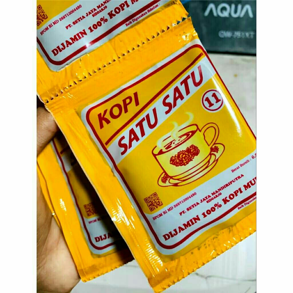 

Kopi bubuk merek satu satu sachet
