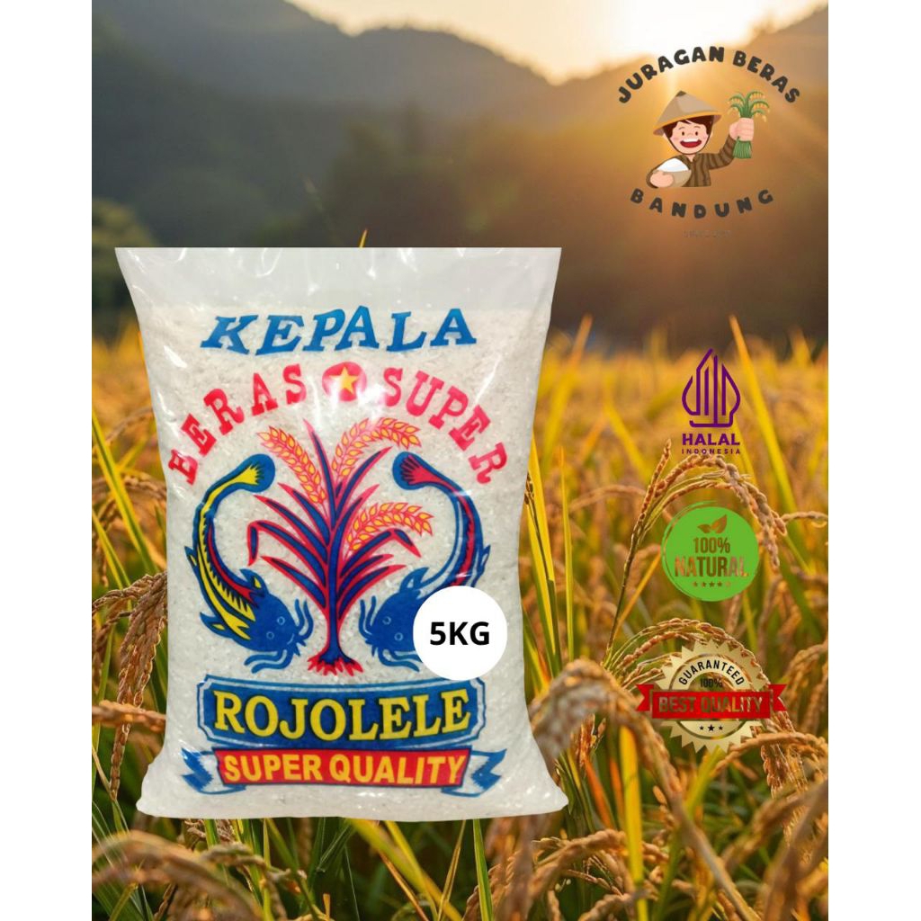 

Beras Setra Solo Cap Rojo Lele 5 Kg