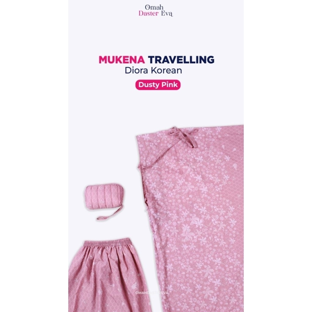 Mukena Travel Mukena Travelling Mukena Omah Daster Eva Mukena Diora Parasut Korean