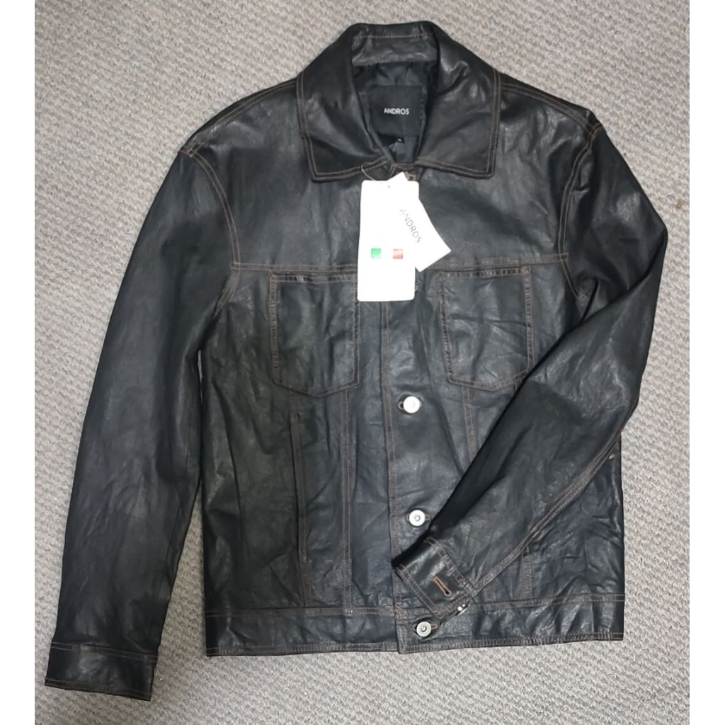TRUCKER LEVIS LEATHER JACKET