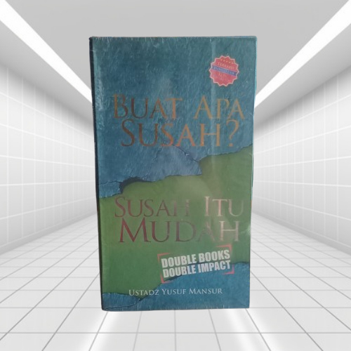 Boxset Paket Buku Buat Apa Susah Susah Itu Mudah (2 Jilid) - Ustadz Yusuf Mansur Original Terapibuku