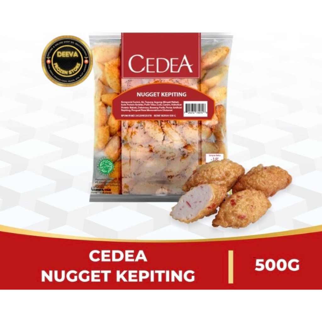 

Cedea Nugget kepiting 500g
