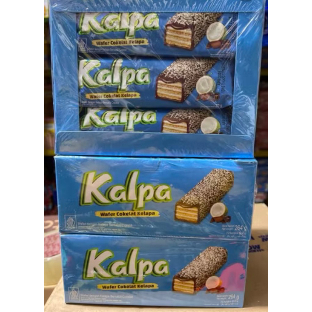 

Kalpa Wafer Cokelat Kelapa 264 g Isi 12
