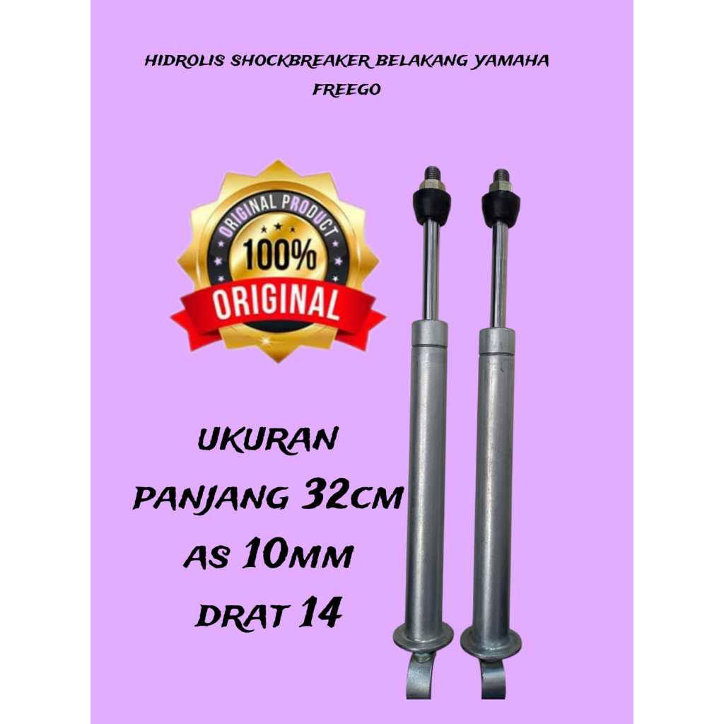 HIDROLIS SHOCKBREAKER BELAKANG YAMAHA FREEGO