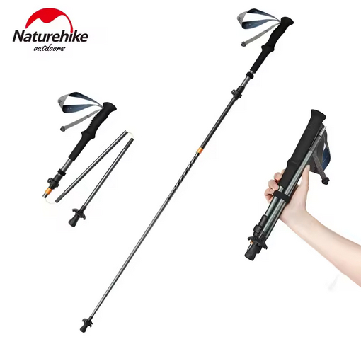 TREKKING POLE TREK PRO UL ADJUSTABLE FOLDING NATUREHIKE CNK2450DS013