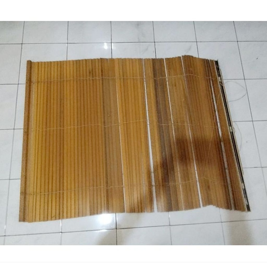 Tirai Kayu Foldable 130 cm X 99 cm (ORIGINAL) (BARANG SECOND)
