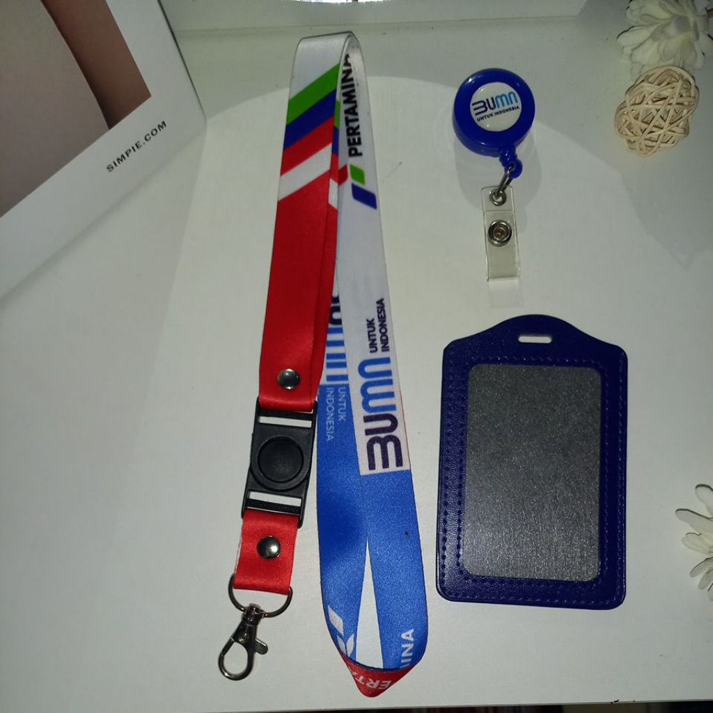 

Ready!! Tali/Lanyard BUMN PERTAMINA + yoyo + card holder