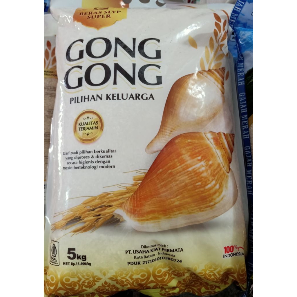 

Gong Gong beras Slyp Super 5Kg