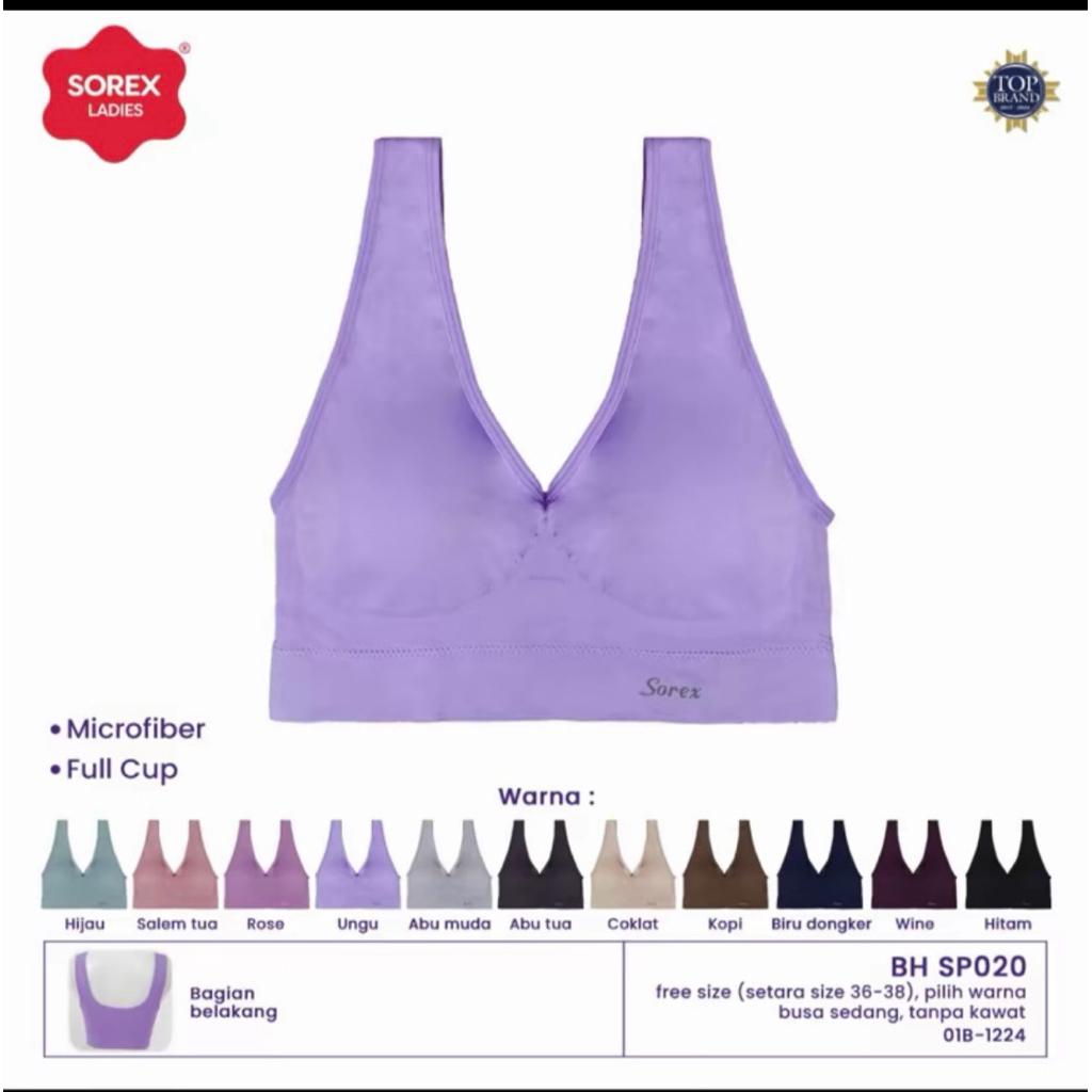 Bra Sport Sorex SP021(32-36) & SP020(36-40) - SP021(32-36),