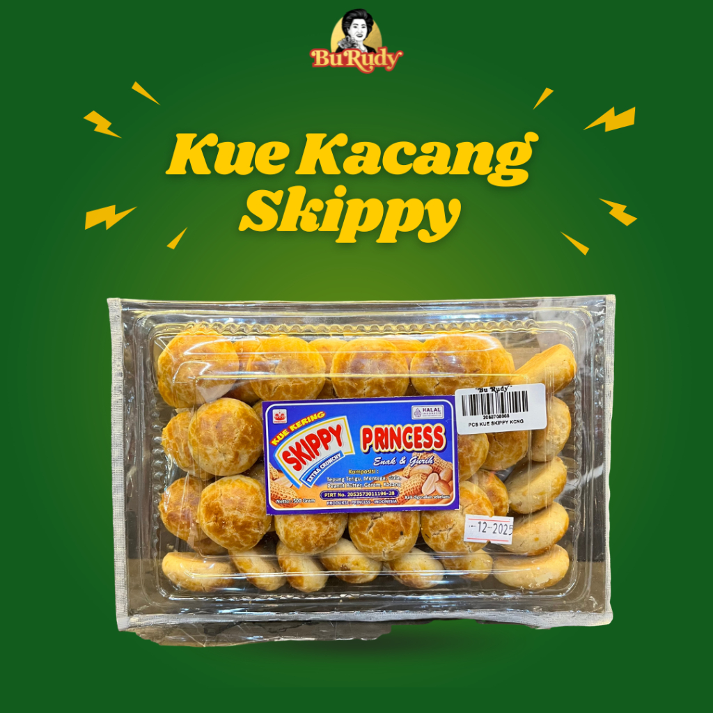 

Kue Kacang Skippy 500gr – Kue Kering Kacang Premium | Oleh -Oleh Tradisional