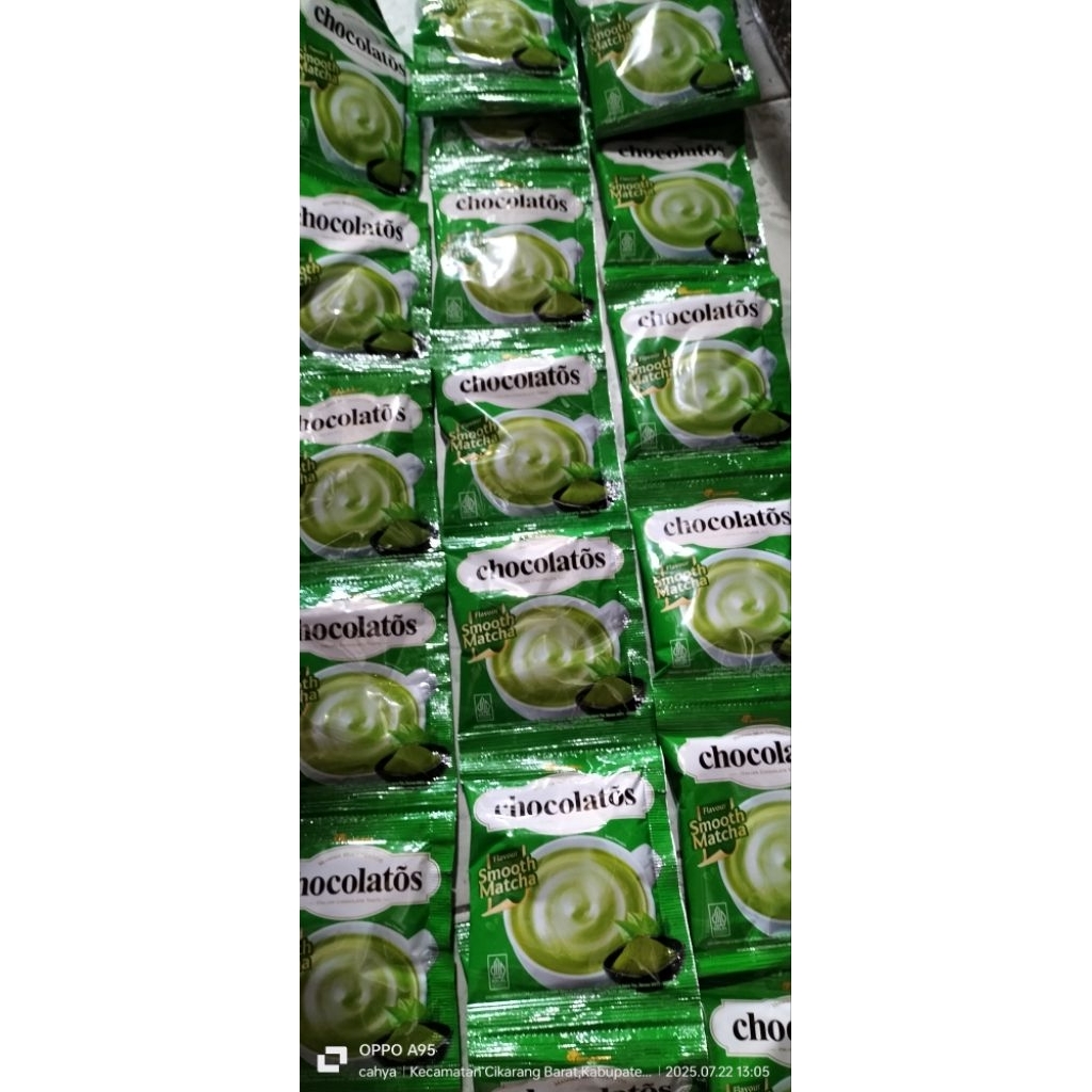 

chocolatos smooth matcha isi 10 saset