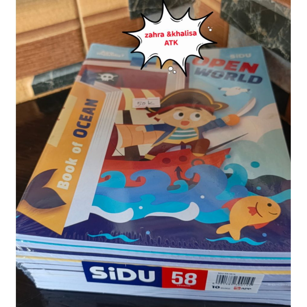 

BUKU TULIS SIDU ISI 58 LEMBAR MOTIF KARAKTER