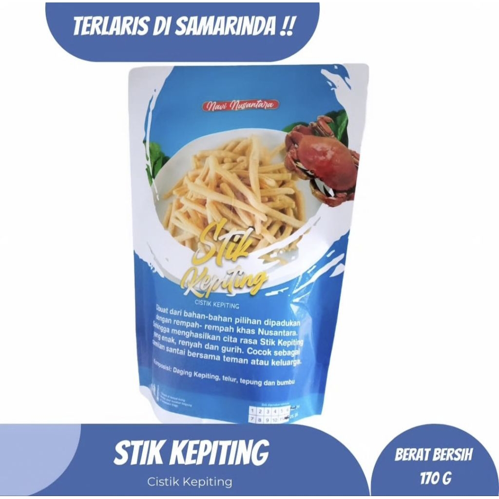 

STIK KEPITING KHAS KALTIM 170gr