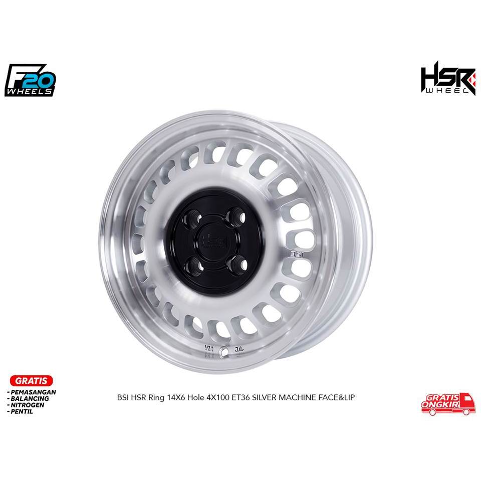 VELG MOBIL BRIO AGYA AYLA CALYA DAN BRIO MEREK HSR BSI RING 14