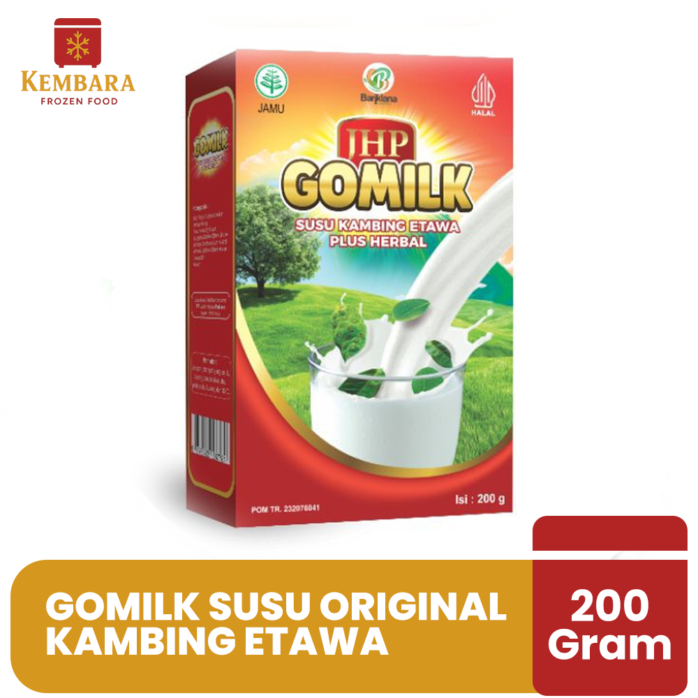 

Gomilk Original Susu Kambing Etawa Plus Herbal 200 Gram