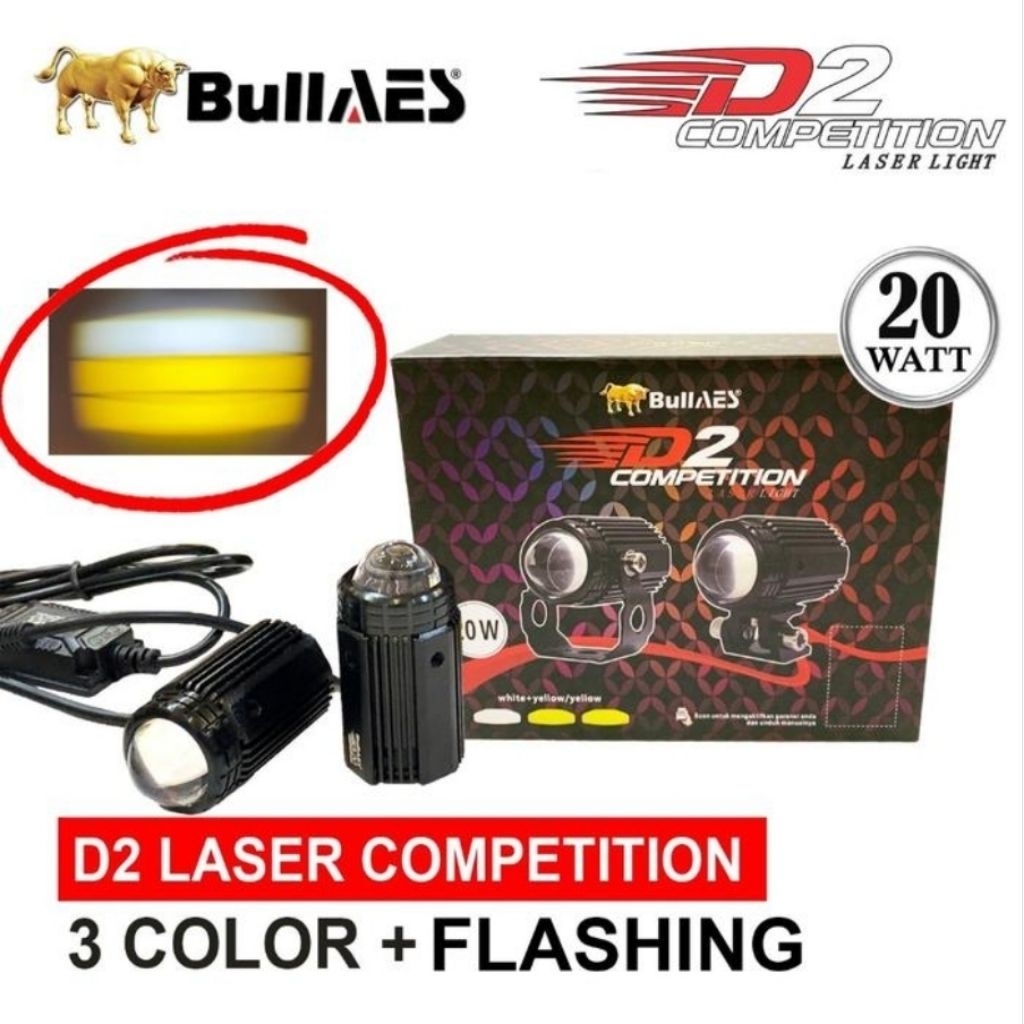 MINI LASER D2 PRO 3 WARNA 20W