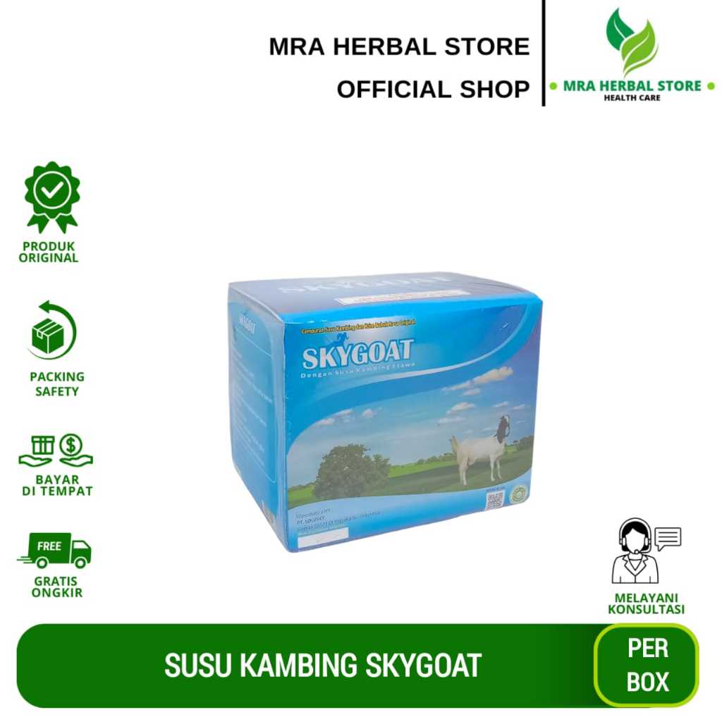 SKYGOAT | Susu Kambing Etawa Per Box | Susu Kambing Skygoat | Skygoat Original