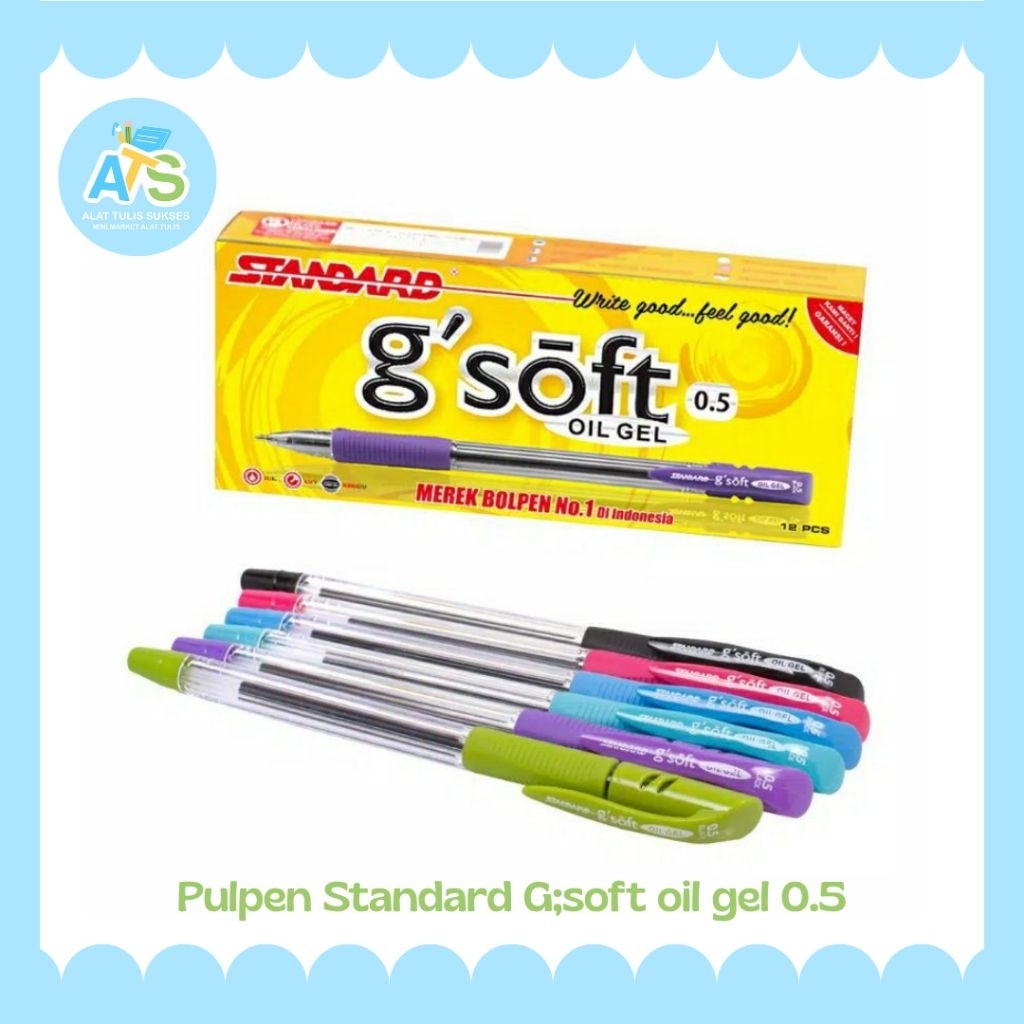 

Pulpen Standard Gsoft oil gel 0,5