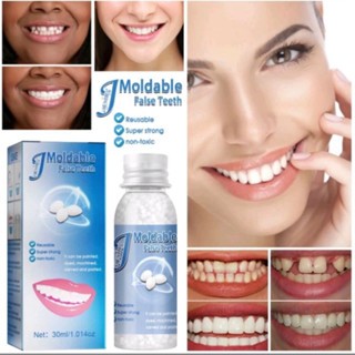 2PCS ASLI Temptooth Penutup Gigi Berlubang Penambal Gigi Palsu - Penambal Gigi Ompong Berlubang