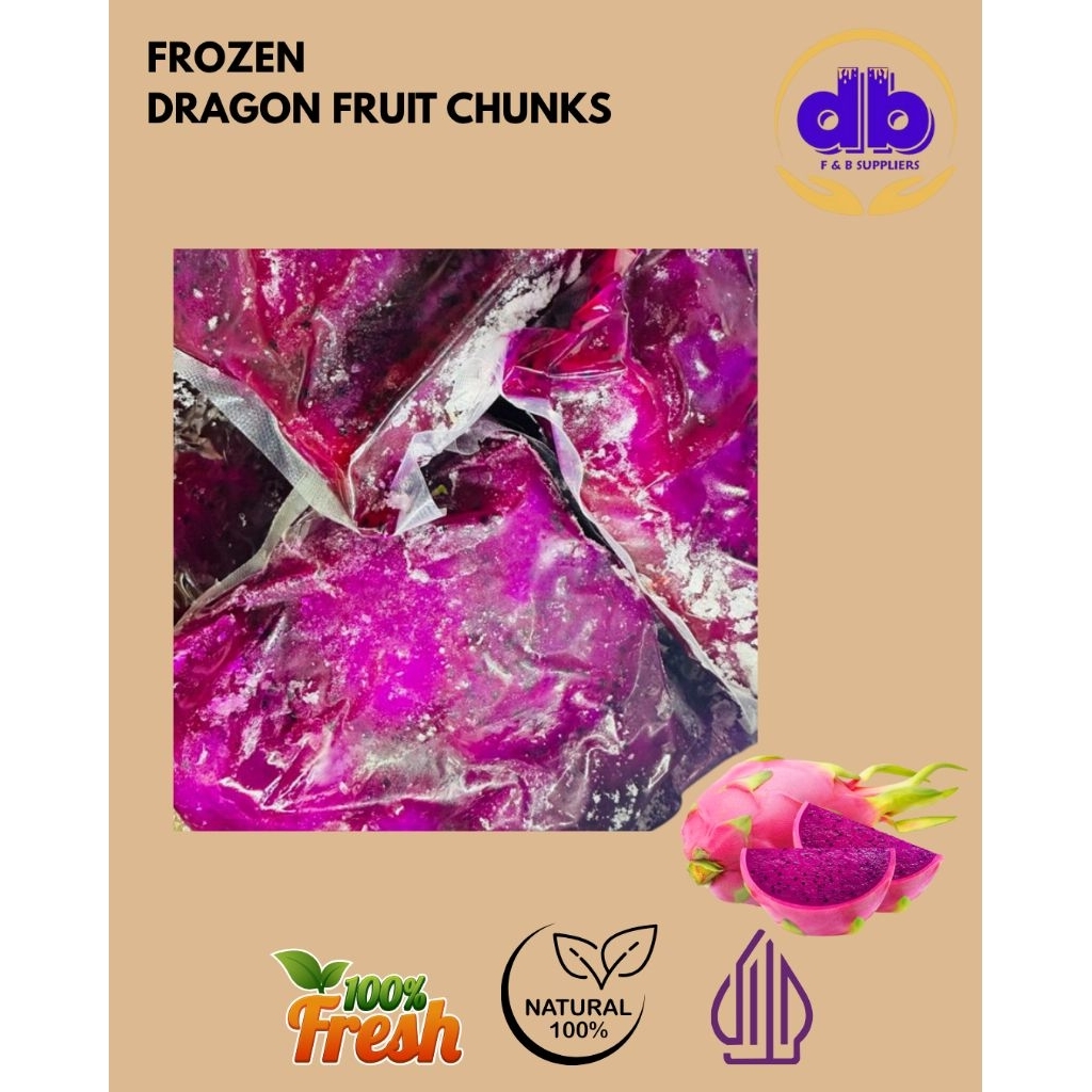 

Buah Naga Beku | Frozen Dragon Fruit (IQF)