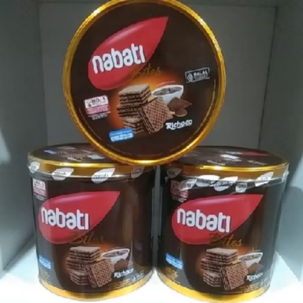 

Nabati Bites Richoco wafer rasa coklat 240g