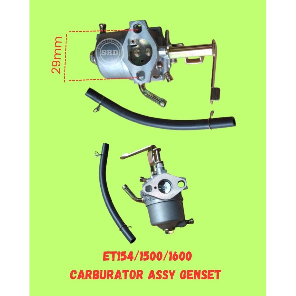 Carburator Assy genset et154/1500/1600watt