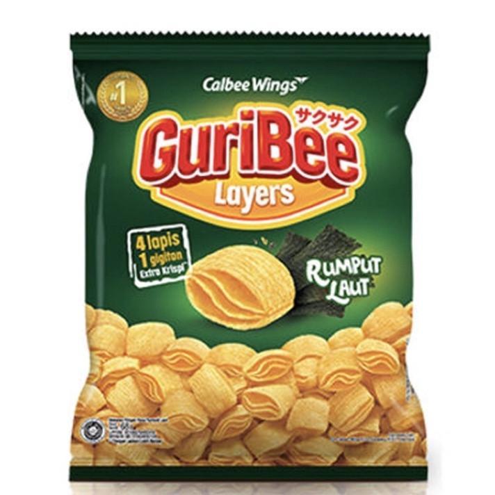 

Snack Calbe Guribee Layers Keripik Kentang 4 Layers 65 Gram Cemilan Gurih Renyah Potato