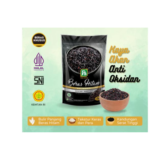 

Food Station Beras Hitam 1 Kg Superfood Antioksidan Tinggi