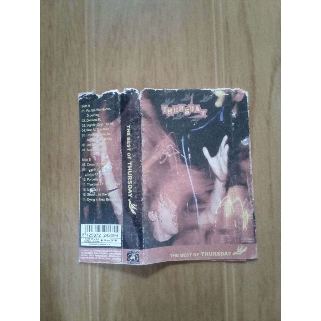 hanya cover kaset thursday - the best of | tanpa kaset
