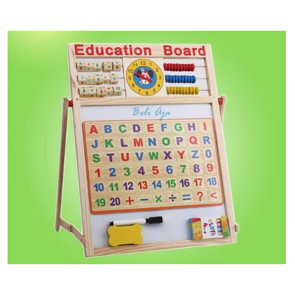 

PAPAN TULIS ANAK MAGNETIC EDUCATION BOARD PAPAN MAINAN ANAK