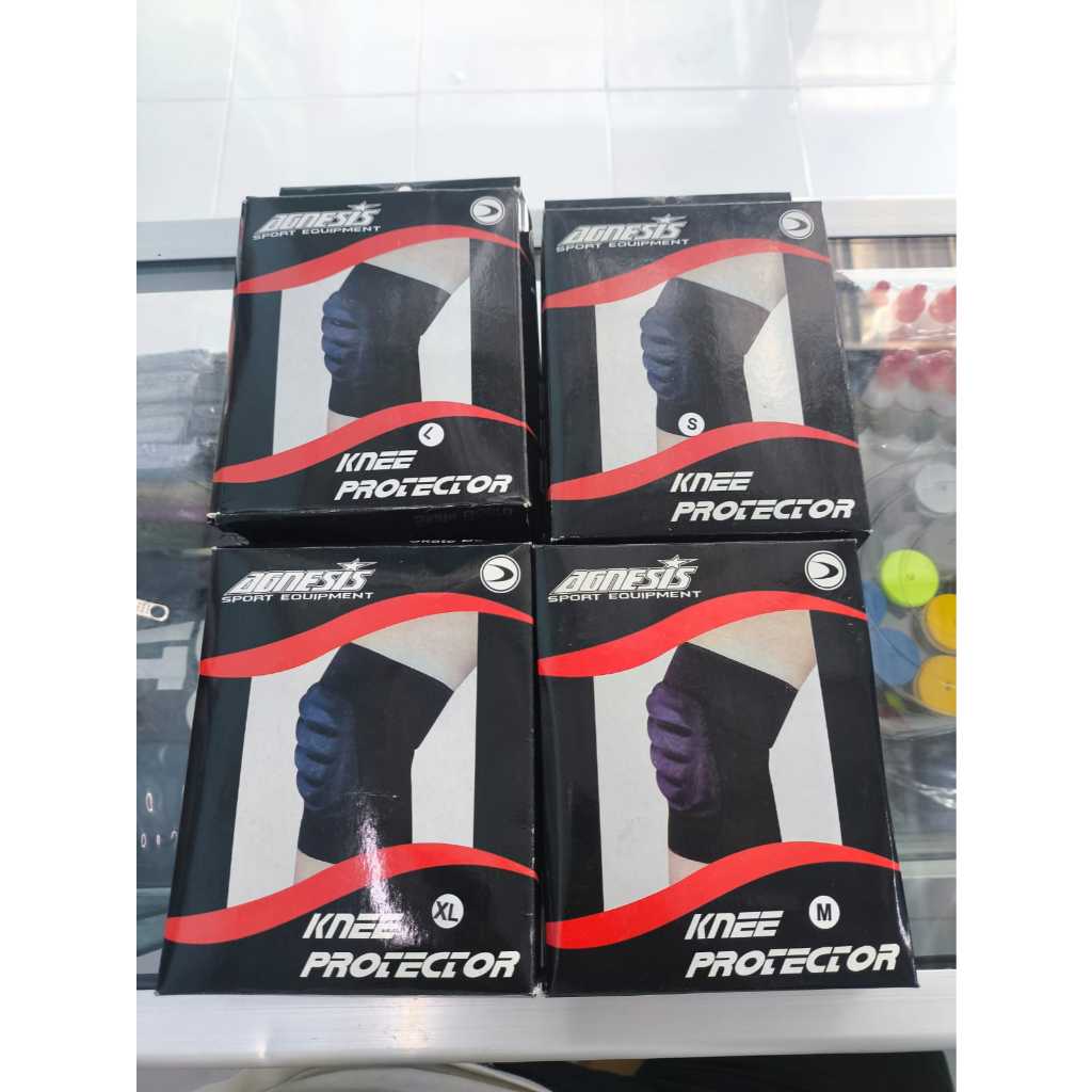 KNEE PROTECTOR AGNESIS / PELINDUNG LUTUT / PELINDUNG LUTUT OLAHRAGA / PELINDUNG LUTUT UNTUK MOTOR